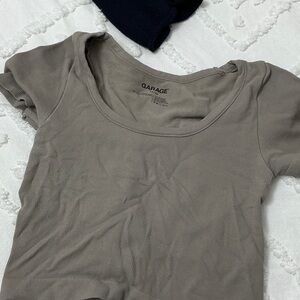 Garage Women's Taupe Crop Top